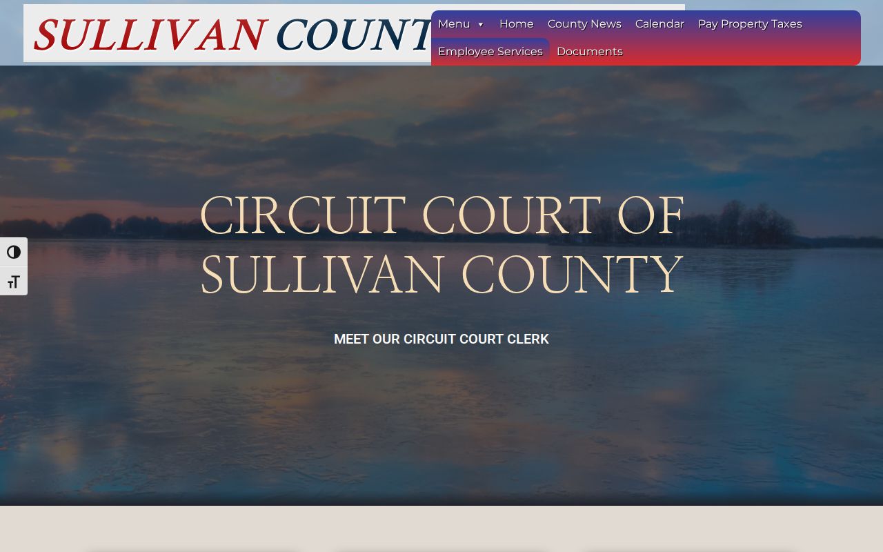 Sullivan County Circuit Court booking disposition record source